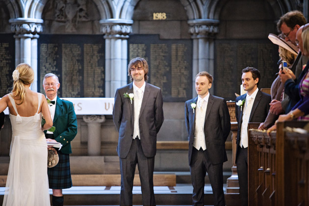 Bride & Groom At The Altar