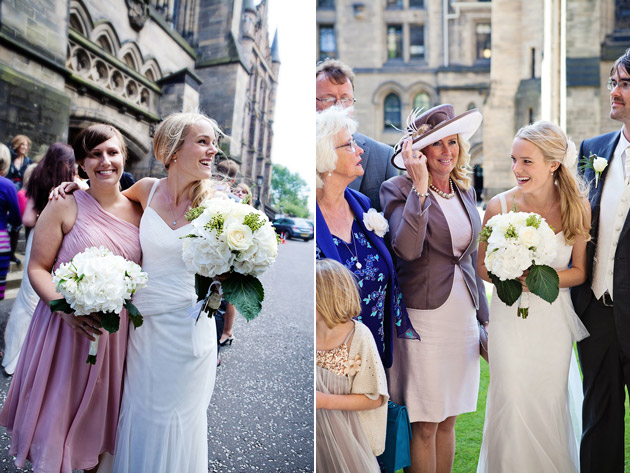 Bride & Groom With Guests