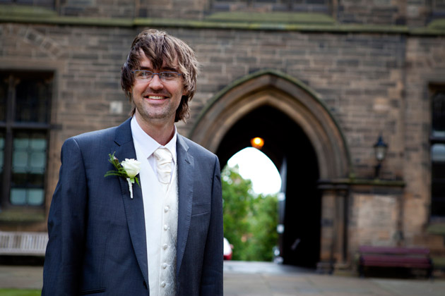 Smiling Groom