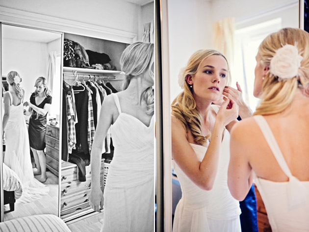 Bride Getting Ready