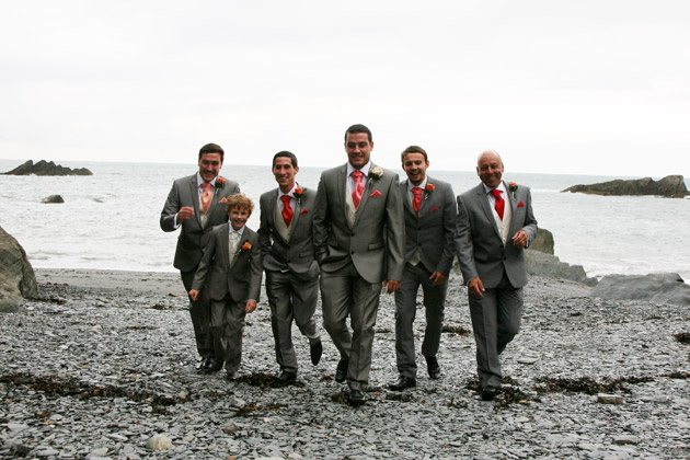 Groom and Groomsmen Get Ready