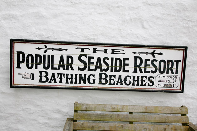 Beach Venue Sign