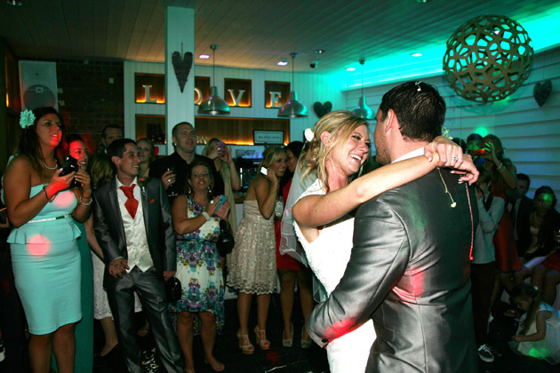 Bride and Groom First Dance