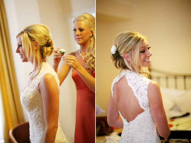 Bride Getting Ready