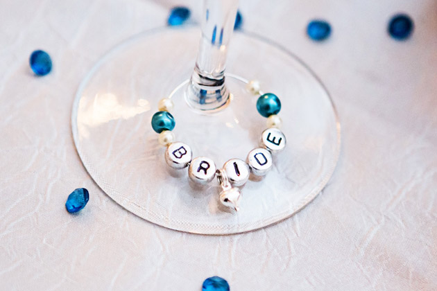 Bride Beads At Top Table