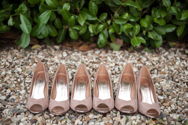 Beige Bridesmaids Shoes