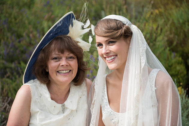 Bride with her Mum