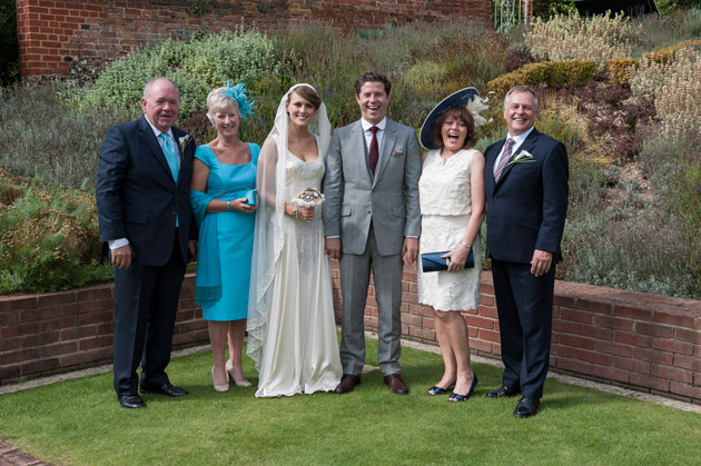 Newlyweds with Parents