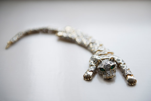 Bridal Bracelet in Shape of Panther