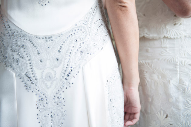 Bride Getting Ready Dress Details