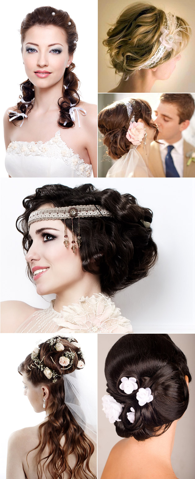 Wedding Bridal Hair Styles With Accessories