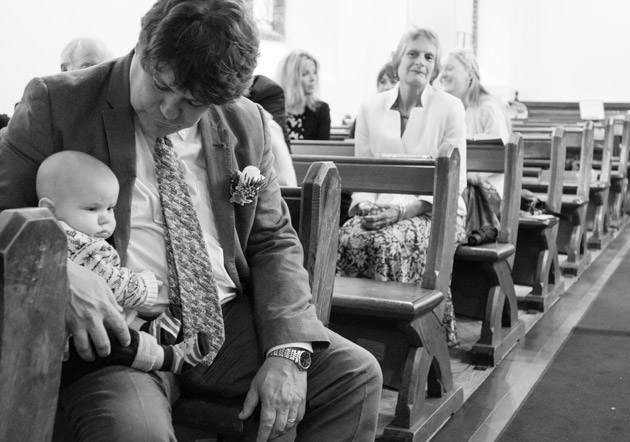 Guests Waiting in Church