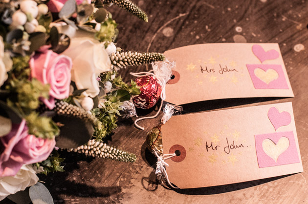 DIY Wedding Place Cards