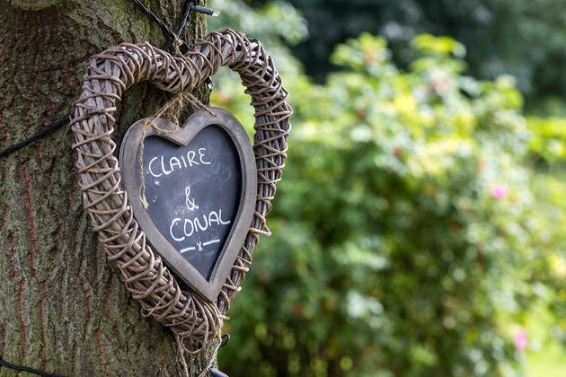 Claire & Conal Tree Heart