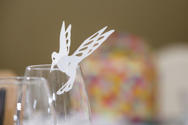 Bird Glass Decoration