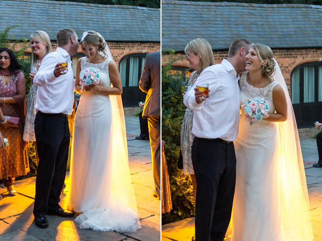 Bride and Groom at Twilight