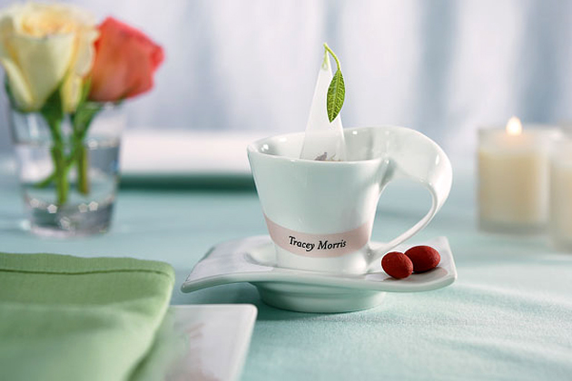 Swish Cup and Saucer Wedding Favour