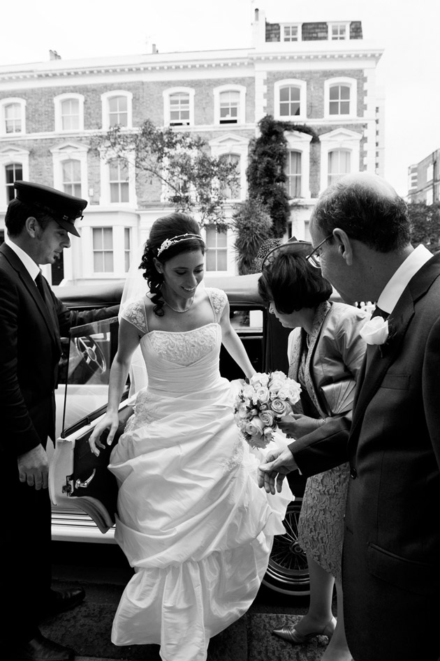 Bride Arriving at Ceremony