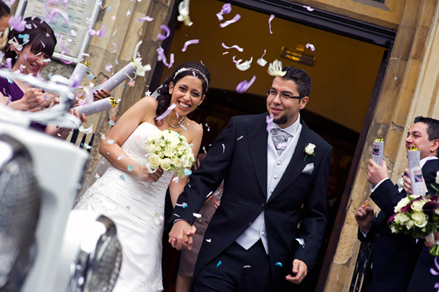 Newlyweds Confetti Shower