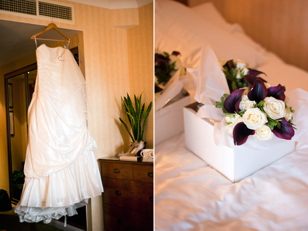 Wedding Gown and Flowers