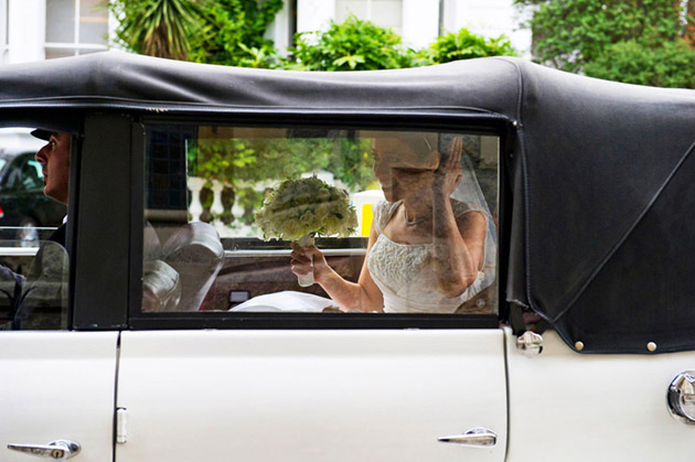 Bride Arriving at Ceremony