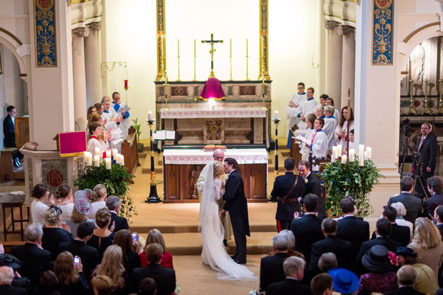 Newlyweds First Kiss