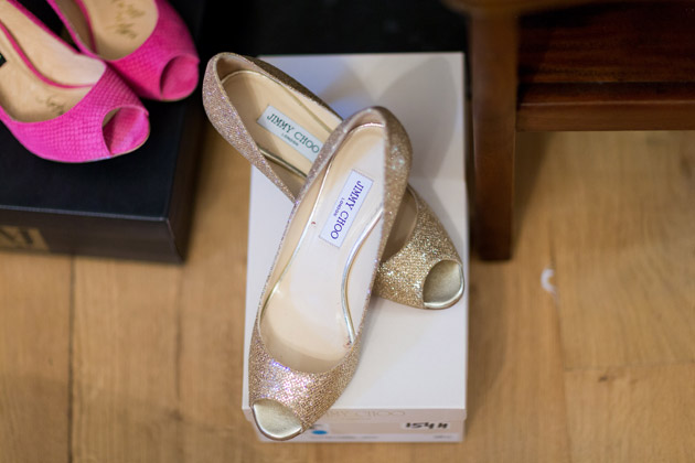 Bride's Jimmy Choo Shoes