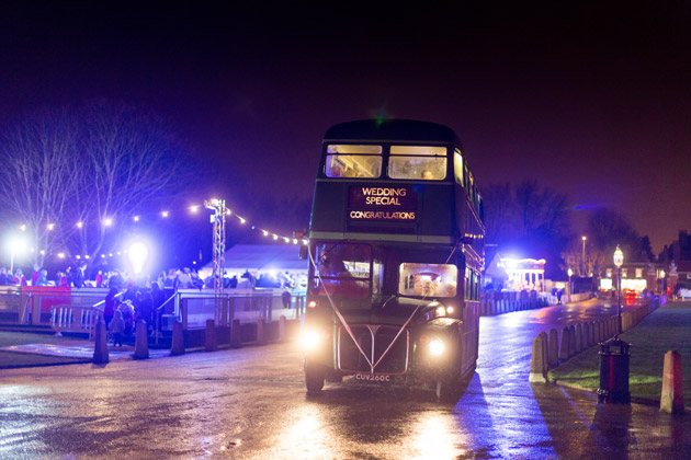 Wedding Vintage London Double Decker Bus