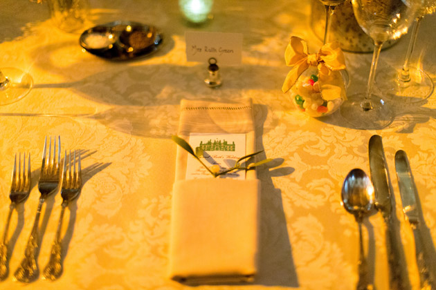 Bride's Table Setting