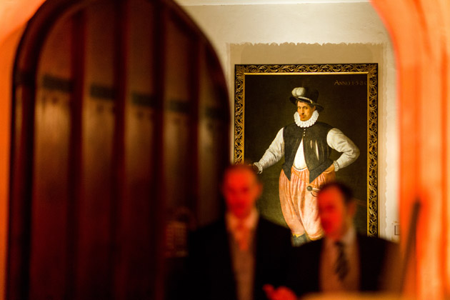 A Giant Porter Painting at Hampton Court Palace