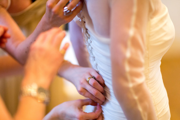 Bride Getting Ready