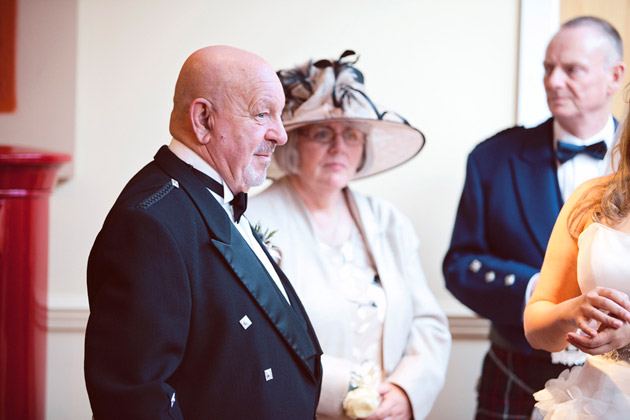 Mother and Father of the Groom at the Reception