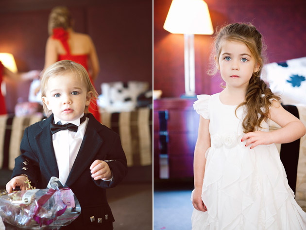 Cute Flower Girl and Pageboy