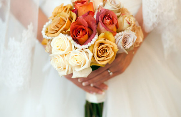 Antique Style Wedding Bouquet