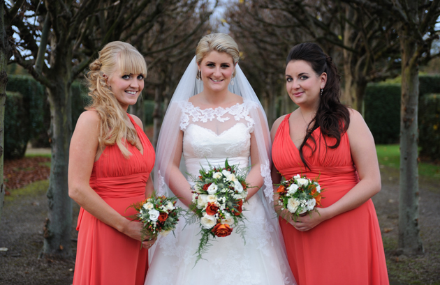 Bride With Bridesmaids