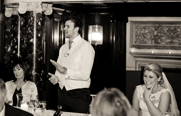 Groom Making His Speech