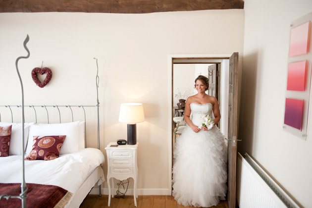 Bride Meeting her Father