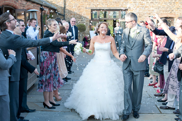 Newlyweds Confetti Shower