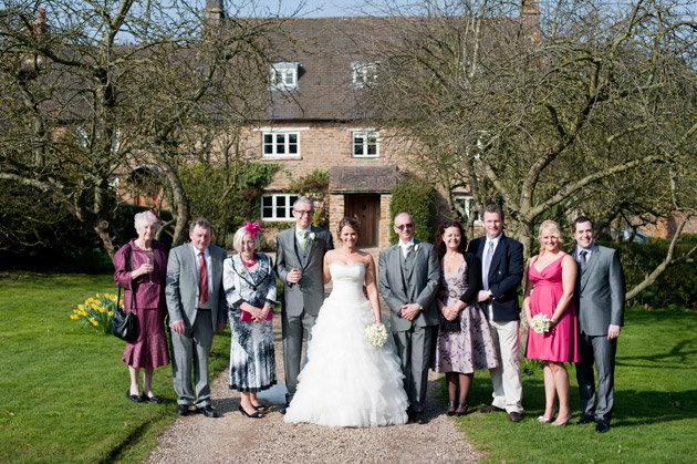 Bride and Groom Official Family Portraits