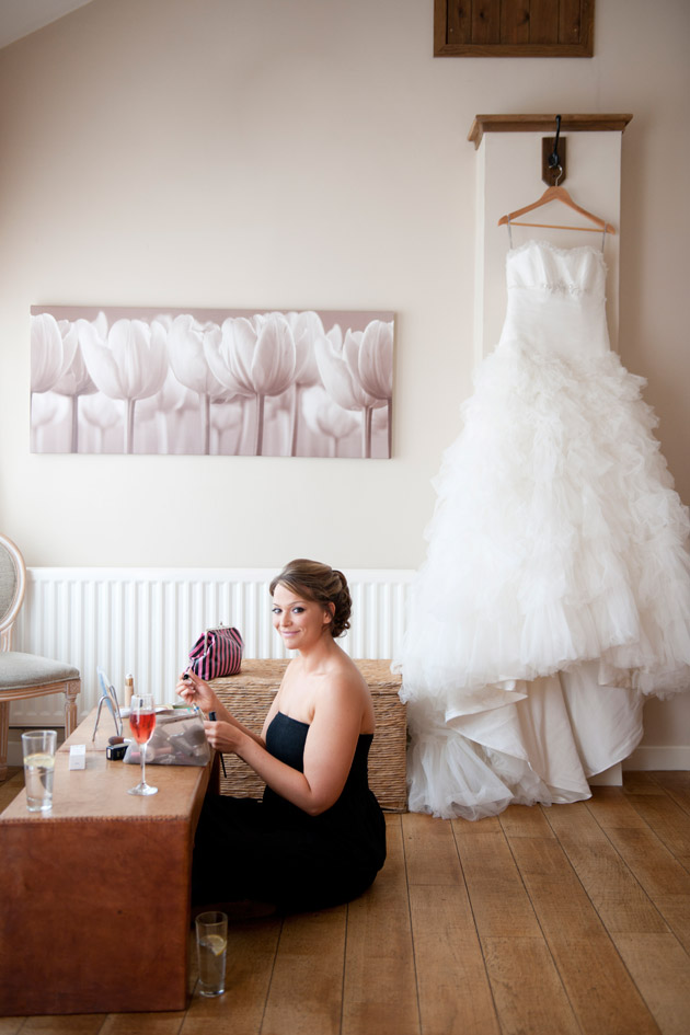 Bride Getting Ready