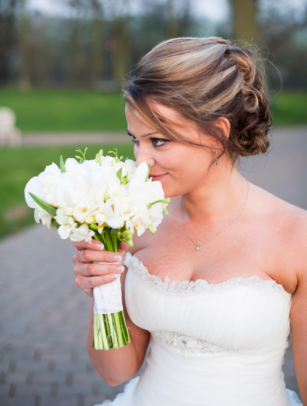 Bride's Portrait with Bouquet