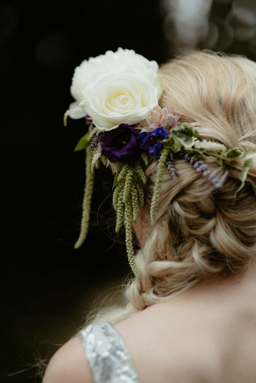 DIY Flower Crown - How to Make a Half Flower Crown by Interflora | Confetti.co.uk