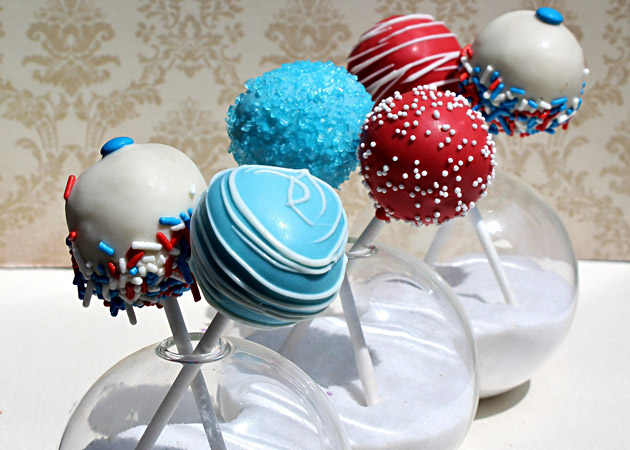 Centrepiece cake pops