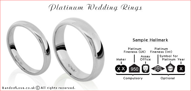 Platinum wedding rings