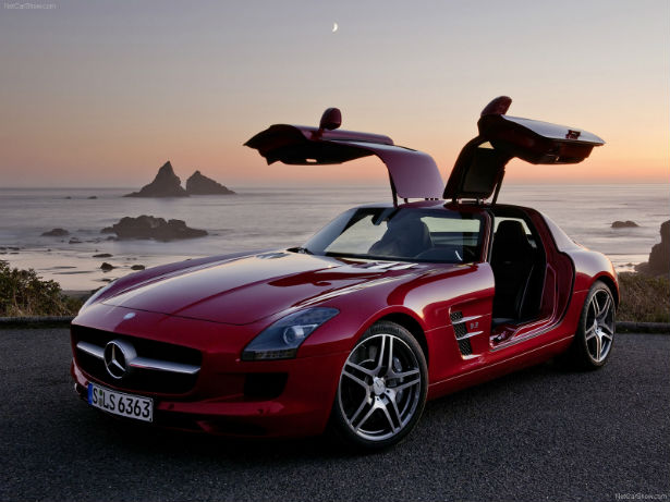 Red Mercedes