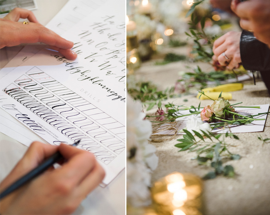 The National Wedding Show Workshops - Calligraphy Workshops and Flower Arranging Workshop | Confetti.co.uk