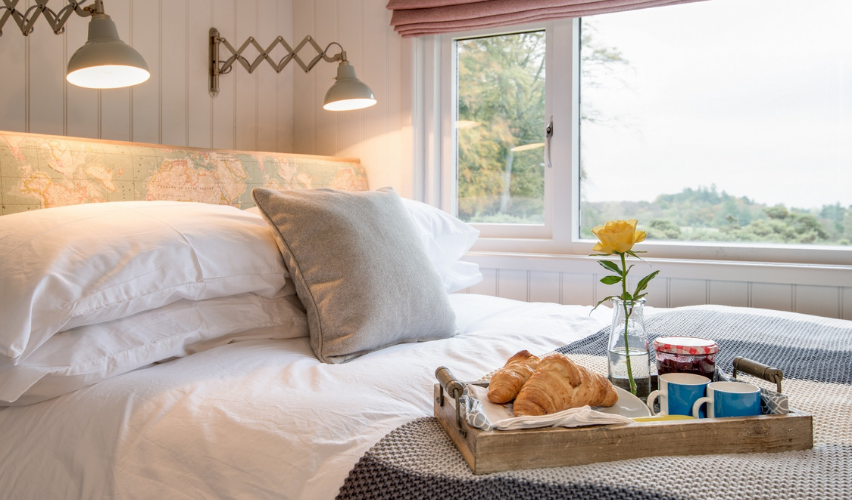 Bedroom at Beacon Hill Farm