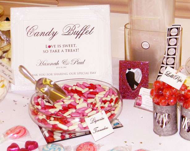 Personalised Buffet by Candy Buffet Hire