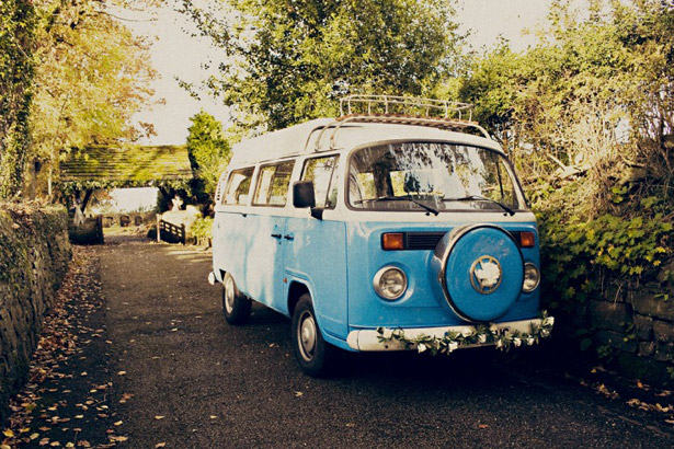 Wedding campervan 