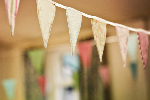 Vintage bunting